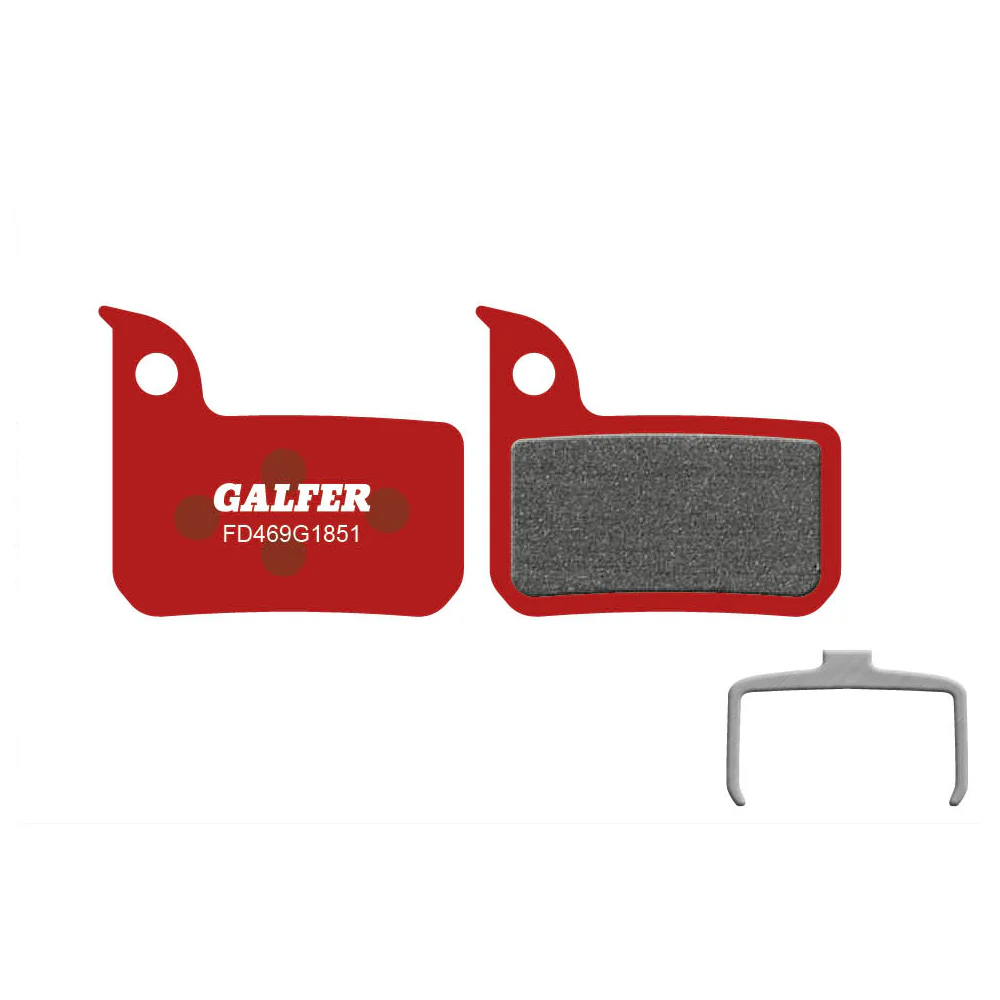 Plaquettes Semi-Métalliques GALFER ADVANCED SRAM Level Ultimate A1/ TLM A1/ Red 22 / Force / Rival / S700