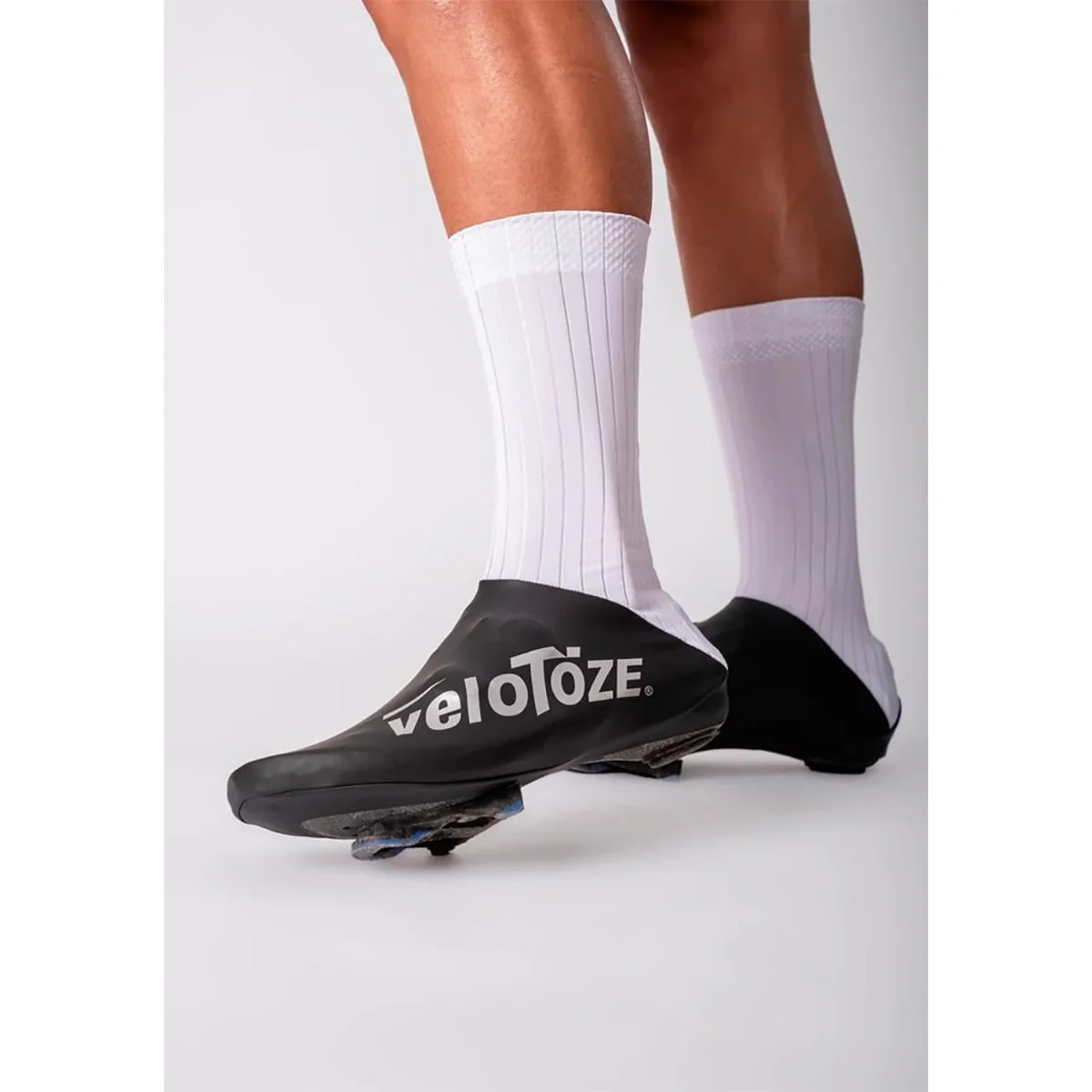Couvre-Chaussure VELOTOZE AERO Noir/Blanc - Image 6