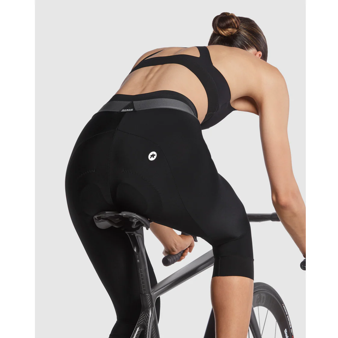 Cuissard 3/4 ASSOS UMA GT SPRING FALL C2 Femme Noir - Image 6