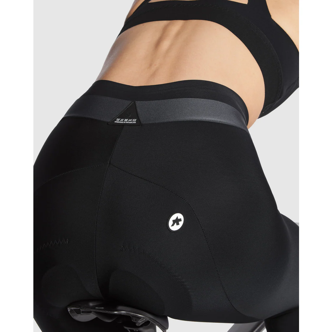 Cuissard 3/4 ASSOS UMA GT SPRING FALL C2 Femme Noir - Image 8