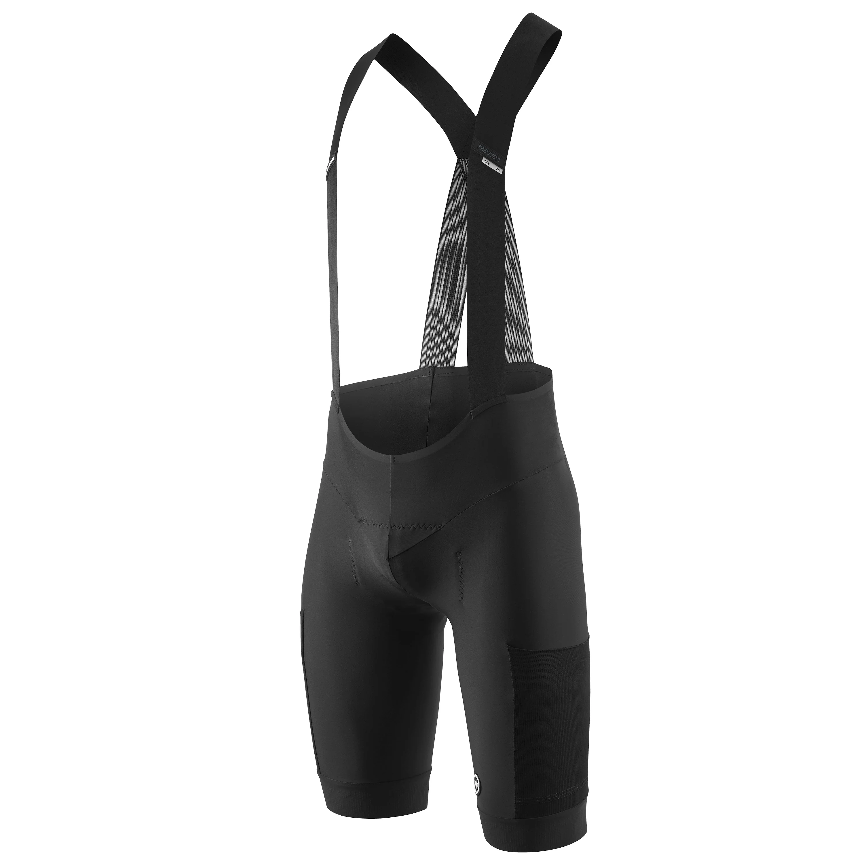 Cuissard Court à Bretelles ASSOS TACTICA KIESKÄFER GRAVEL T5 Noir - Image 3