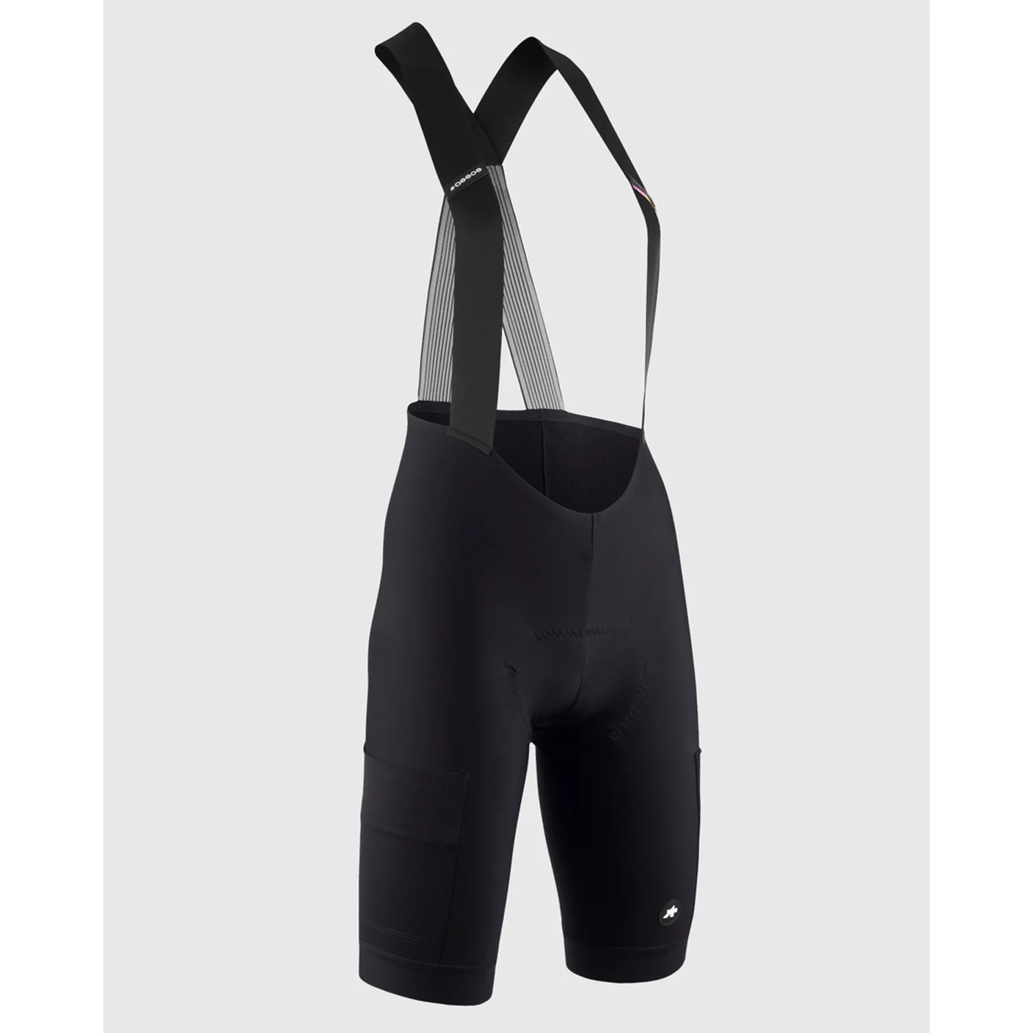 Cuissard Court à Bretelles ASSOS TACTICA SPRING FALL T5 Femme Noir - Image 3
