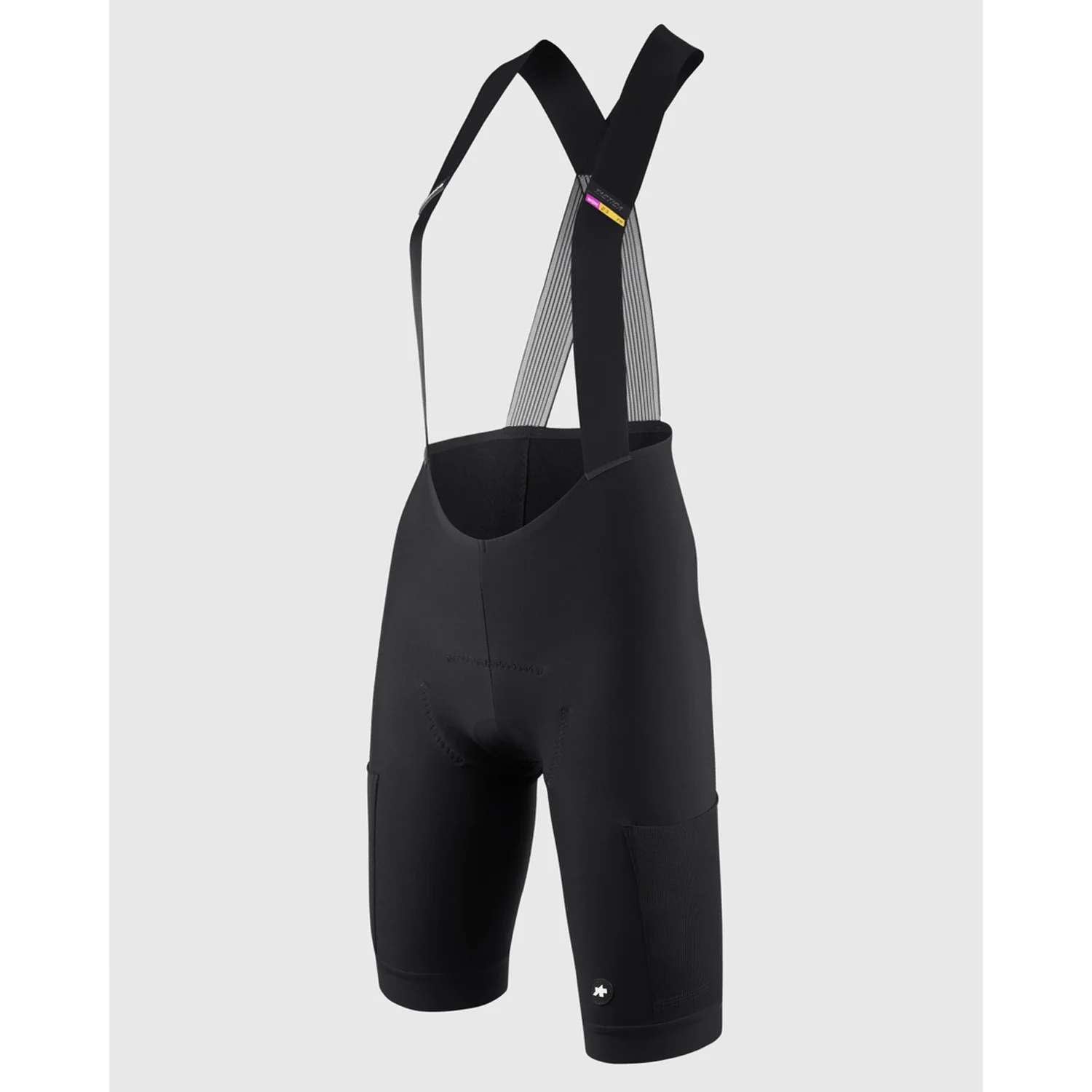 Cuissard Court à Bretelles ASSOS TACTICA SPRING FALL T5 Femme Noir - Image 4