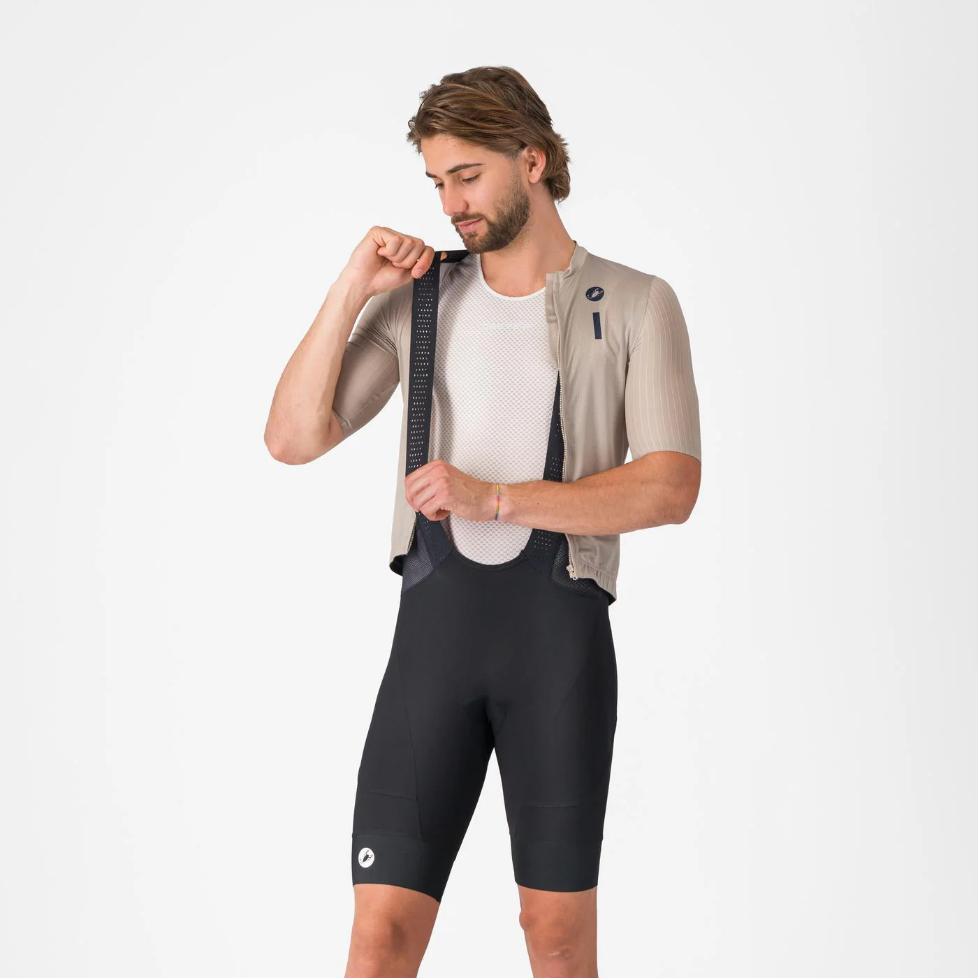 Cuissard Court Ă Bretelles CASTELLI ENDURANCE 4 Noir