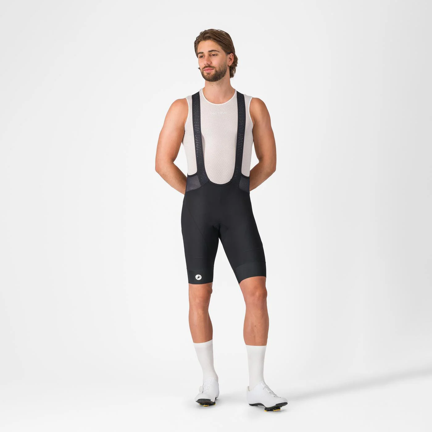 Cuissard Court Ă Bretelles CASTELLI ENDURANCE 4 Noir - Image 4