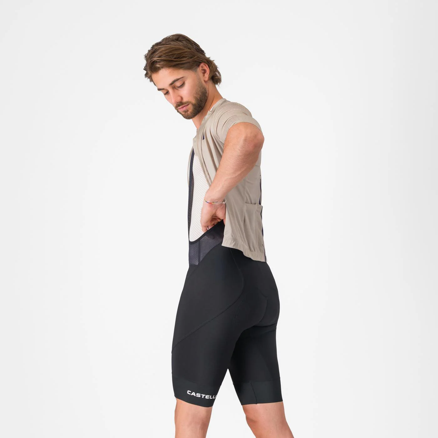 Cuissard Court Ă Bretelles CASTELLI ENDURANCE 4 Noir - Image 8