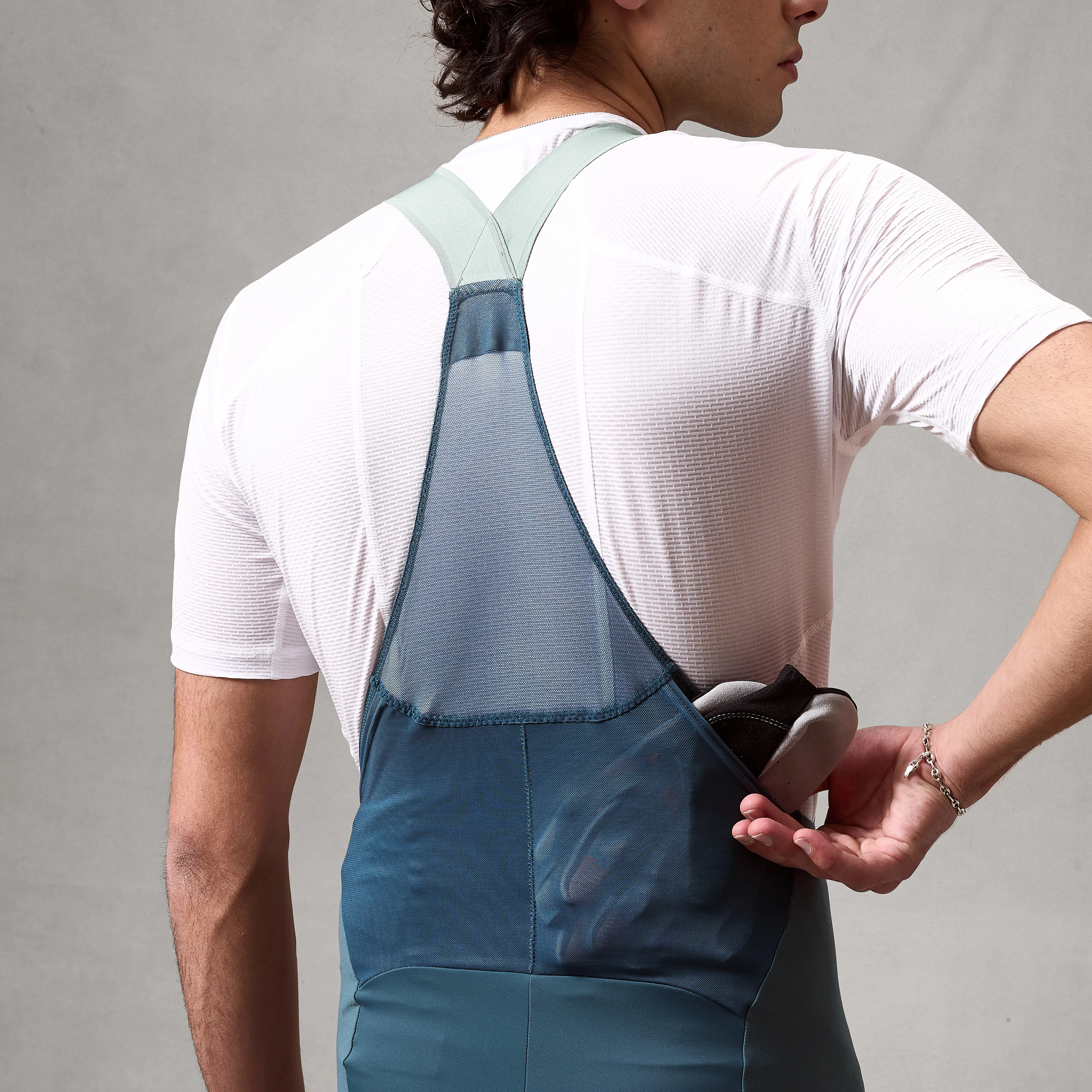 Cuissard Court à Bretelles ENDURA ALLTRACK RIDE Teal - Image 6