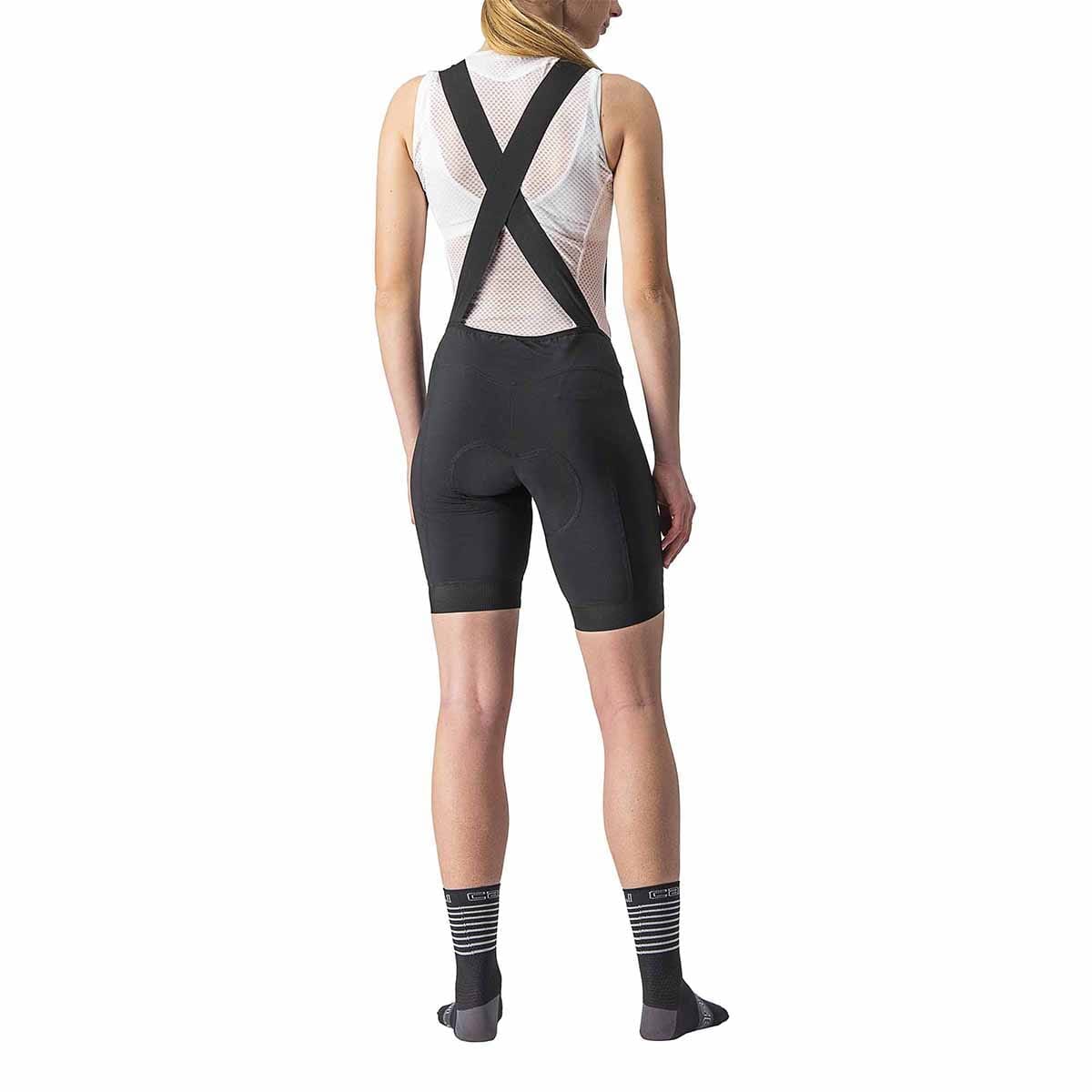 Cuissard Court à Bretelles CASTELLI ENDURANCE Femme Noir - Image 2
