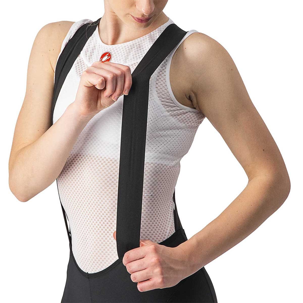 Cuissard Court à Bretelles CASTELLI ENDURANCE Femme Noir - Image 6