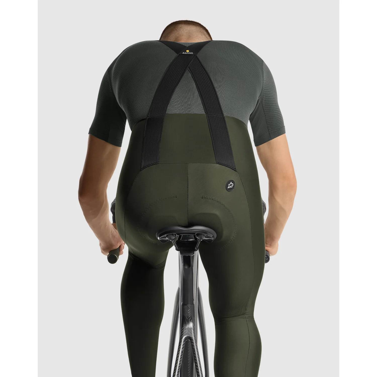 Cuissard Long à Bretelles ASSOS MILLE GT SPRING FALL S11 Deep Green - Image 8