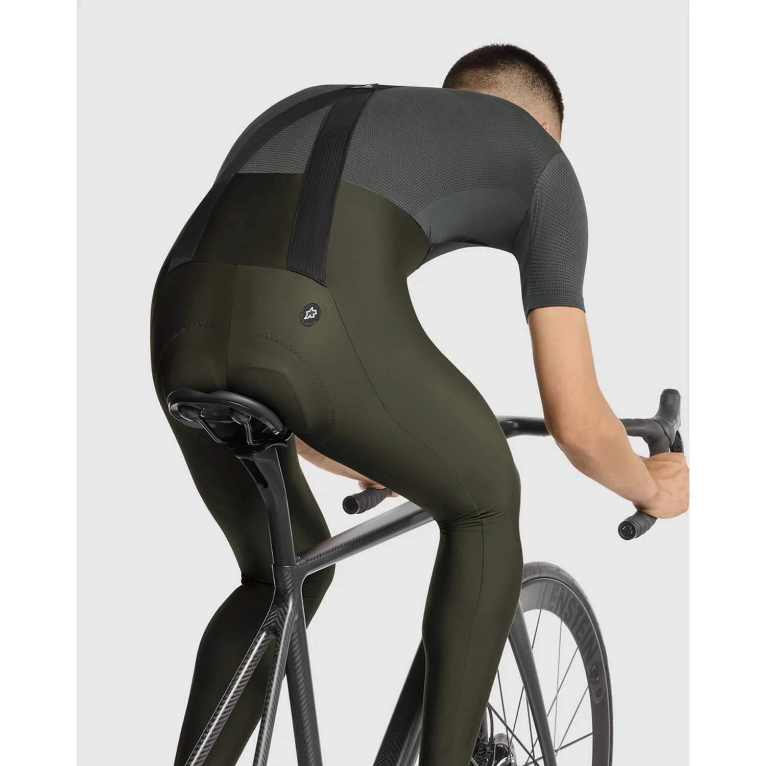 Cuissard Long à Bretelles ASSOS MILLE GT SPRING FALL S11 Deep Green - Image 9