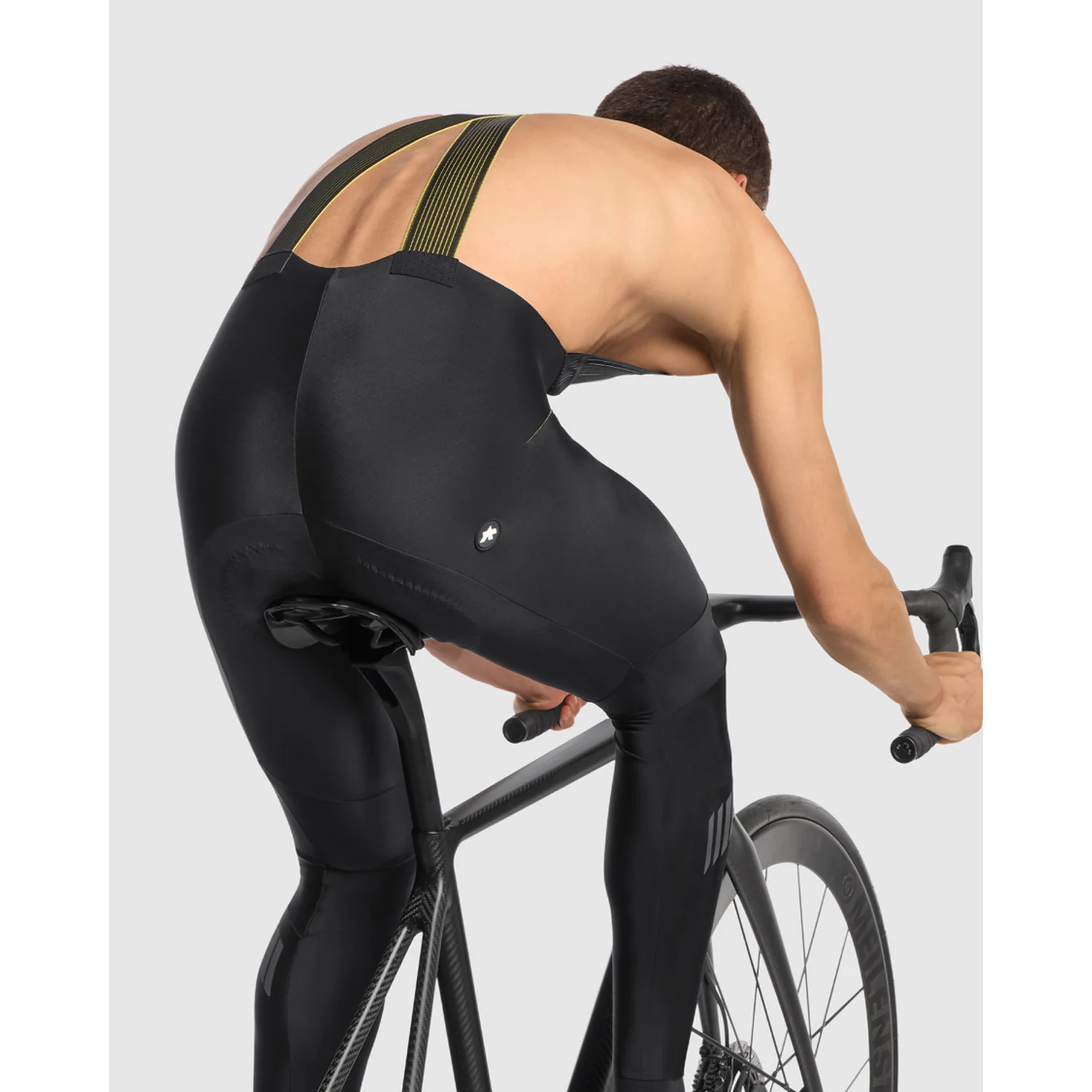 Cuissard Long à bretelles ASSOS EQUIPE RS SPRING FALL S11 Noir - Image 4