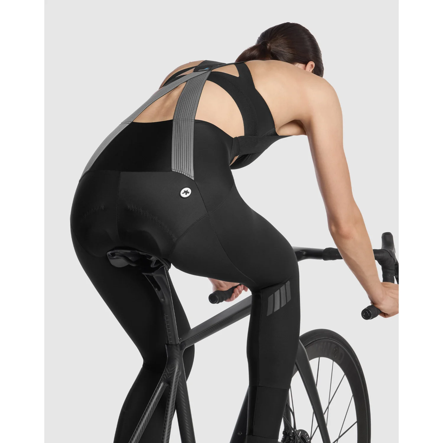 Cuissard Long à Bretelles ASSOS UMA GT EISENHERZ ULTRAZ WINTER S11 Femme Noir - Image 8