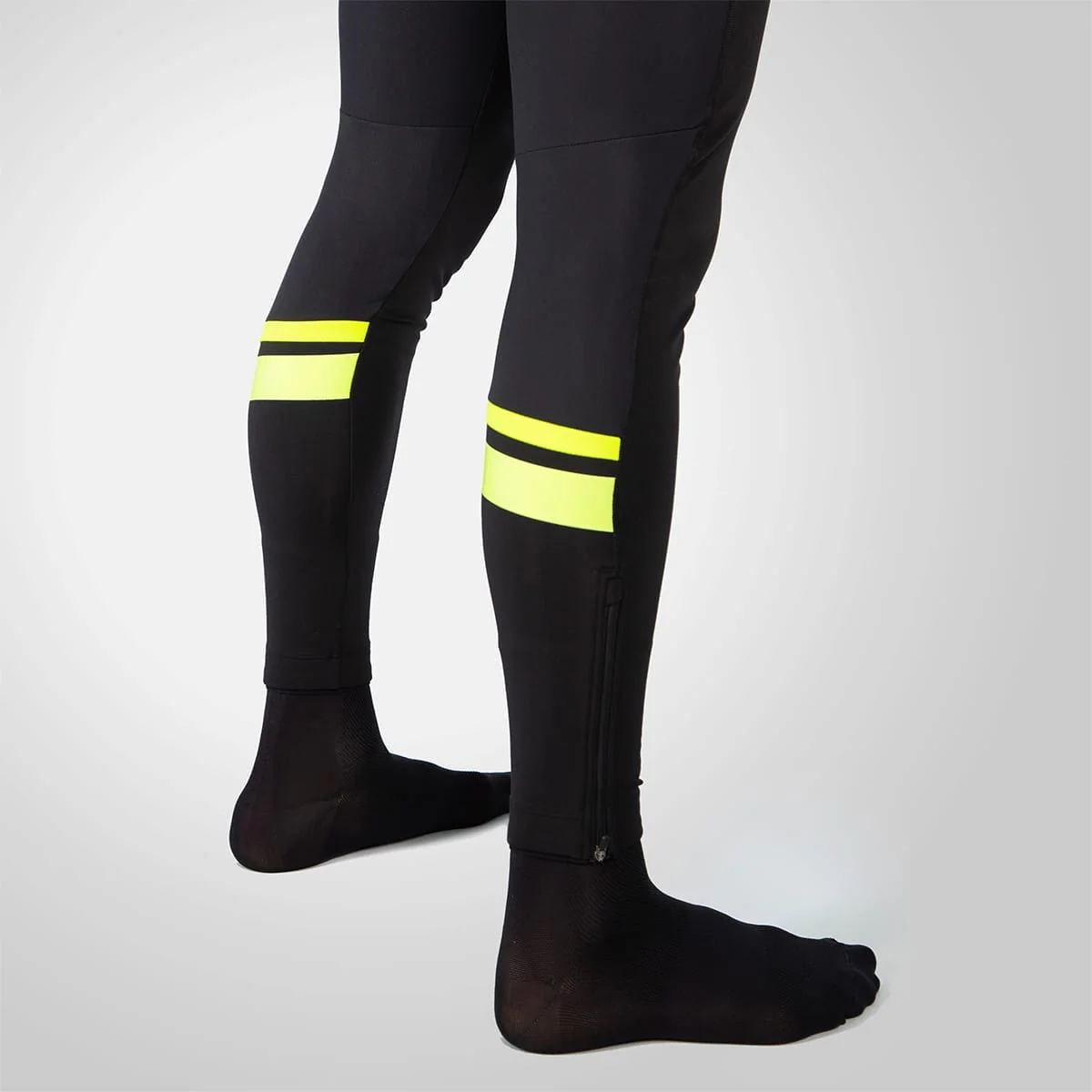 Cuissard Long à Bretelles ENDURA WINDCHILL Noir/Jaune - Image 10