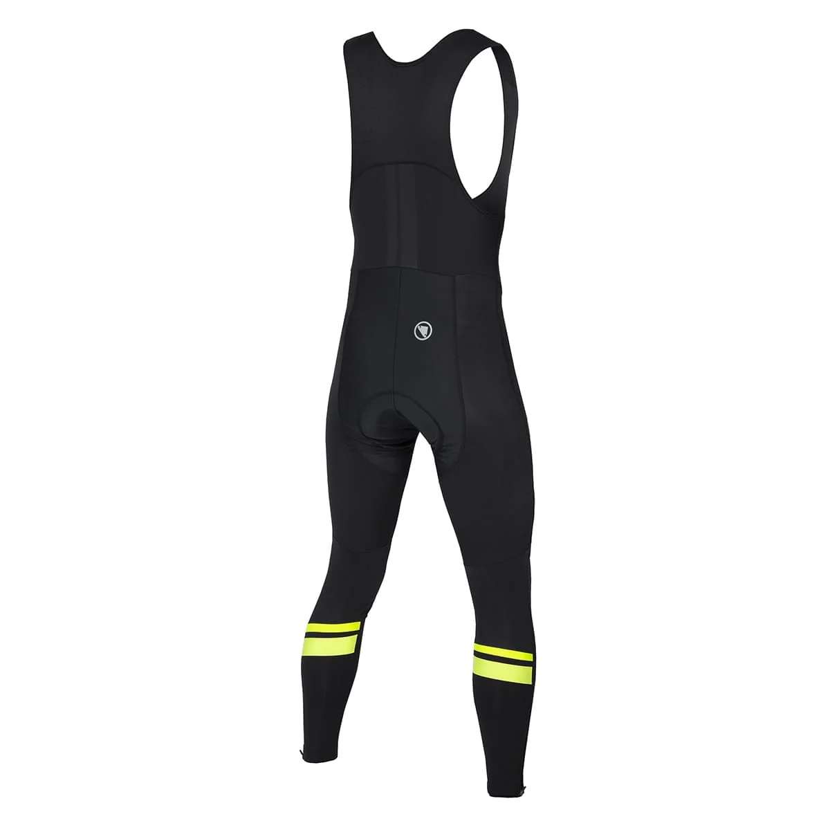 Cuissard Long à Bretelles ENDURA WINDCHILL Noir/Jaune - Image 2