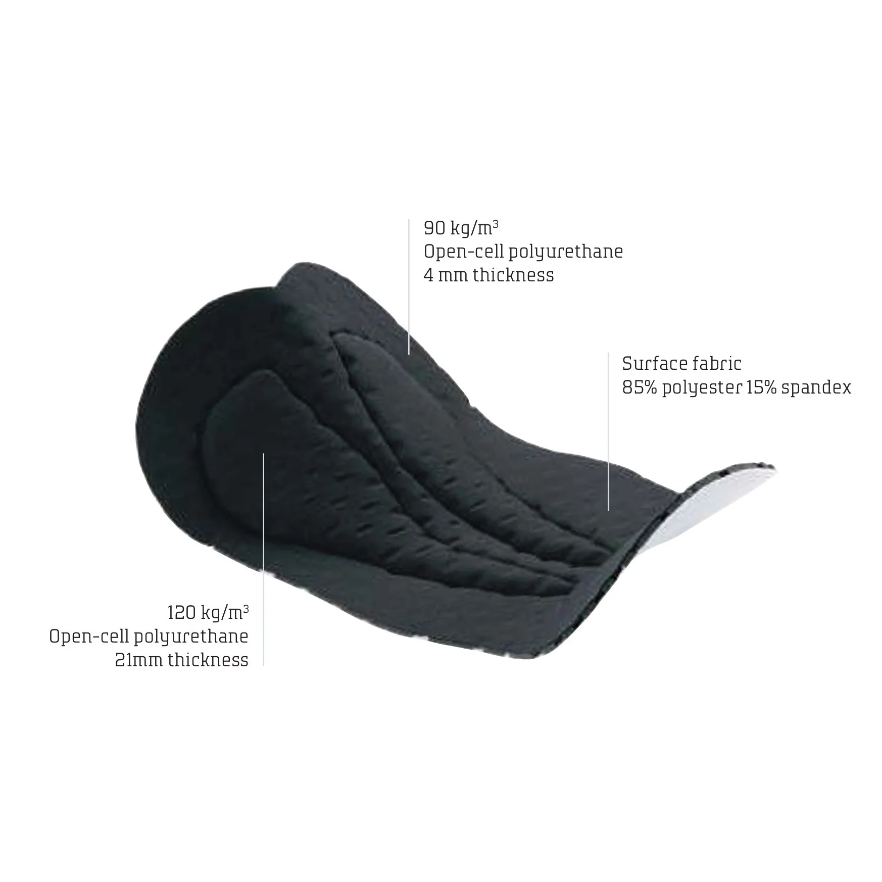 Cuissard Long NORTHWAVE ACTIVE Noir - Image 3
