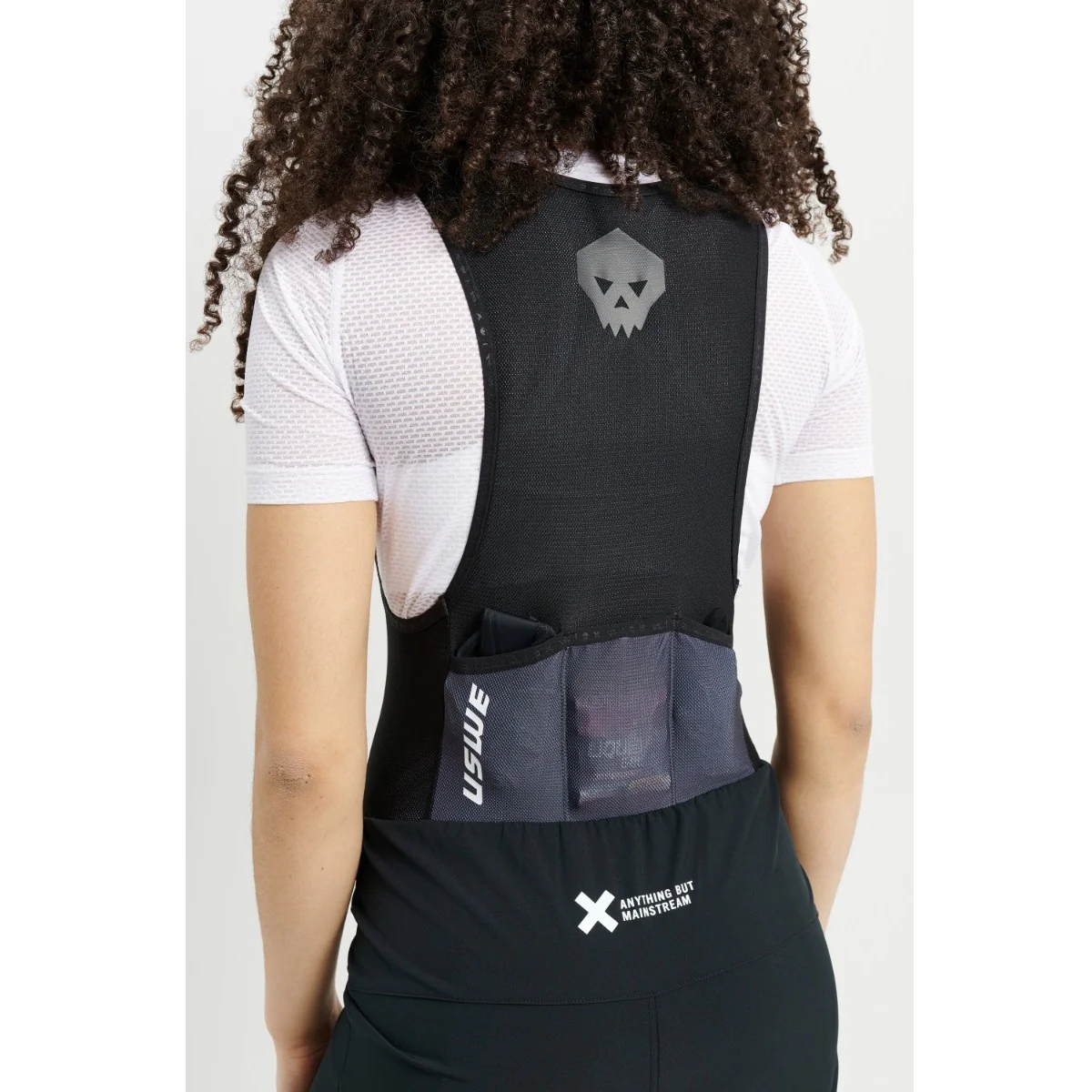 Short USWE HYBRID MTB Femme Noir - Image 9