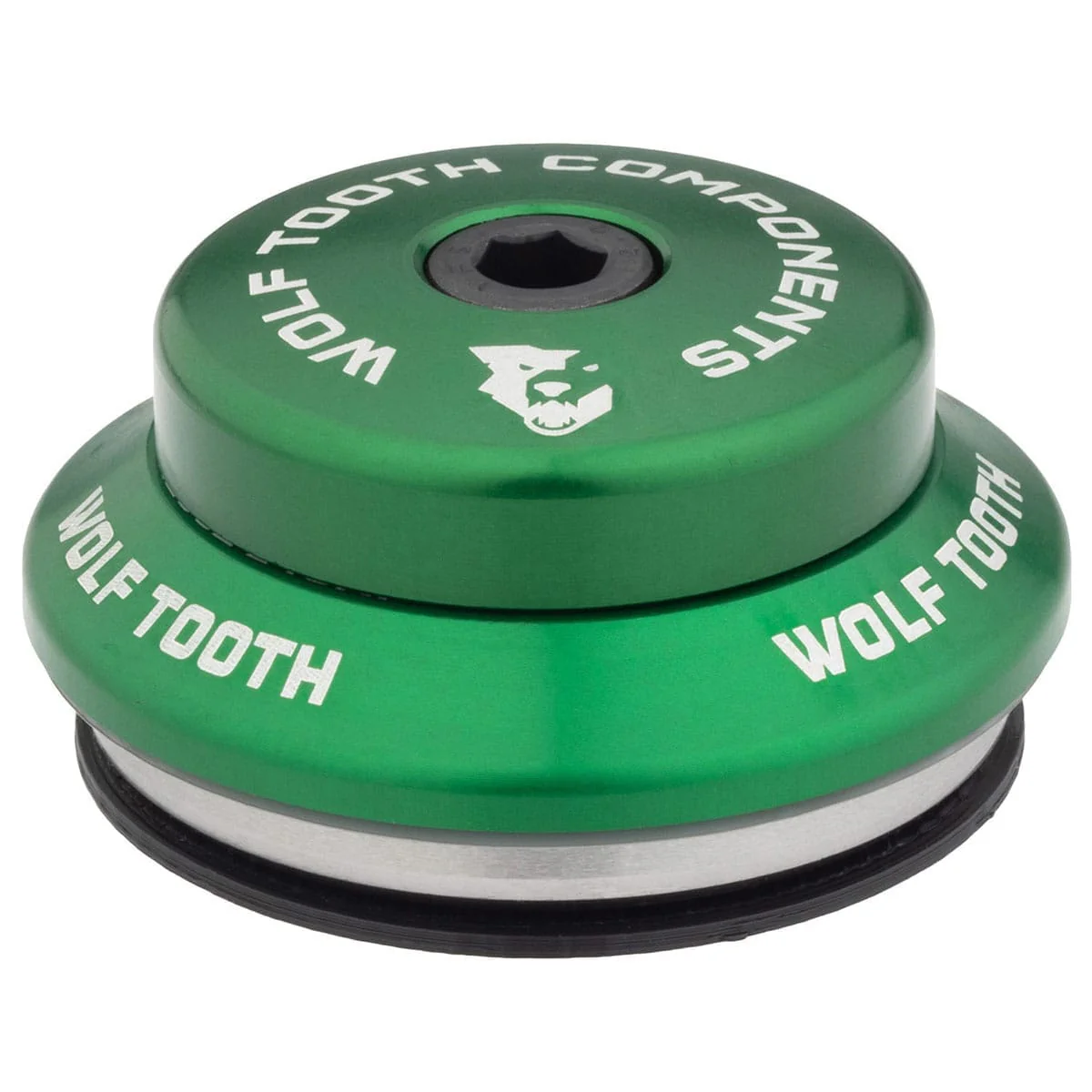 Cuvette Haute pour Jeu de Direction Intégré WOLF TOOTH PREMIUM 1"1/8 IS42 Stack 7mm Vert