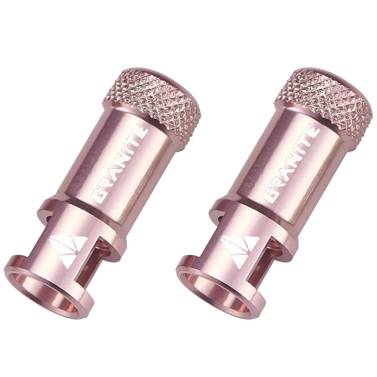 Démonte-Obus Bouchon de Valve GRANITE DESIGN JUICY NIPPLE (x2) Rose
