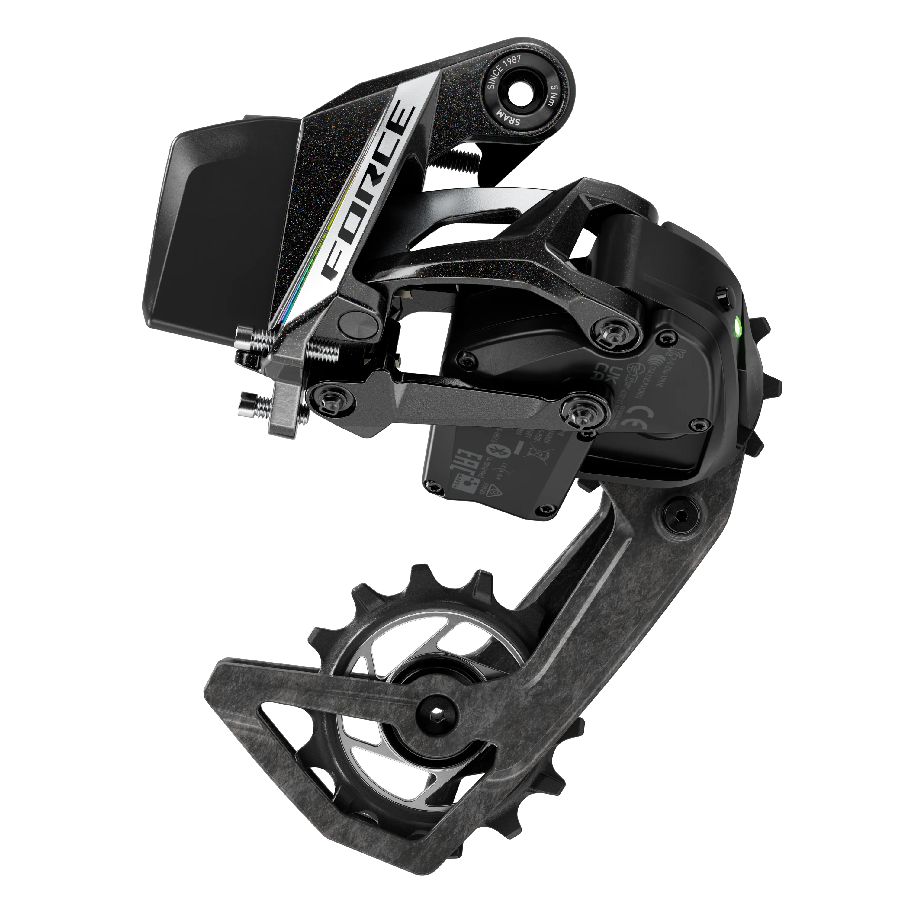 Dérailleur Arrière SRAM FORCE AXS E1 2x12V Max 36 Dents (Sans Batterie) - Image 2