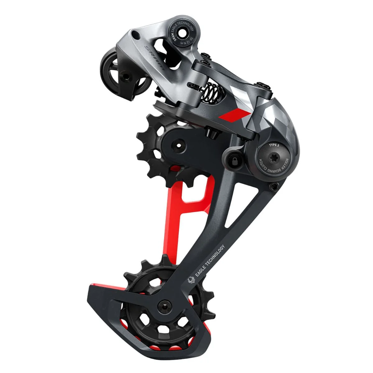 Dérailleur Arrière SRAM X01 EAGLE 12V Rouge