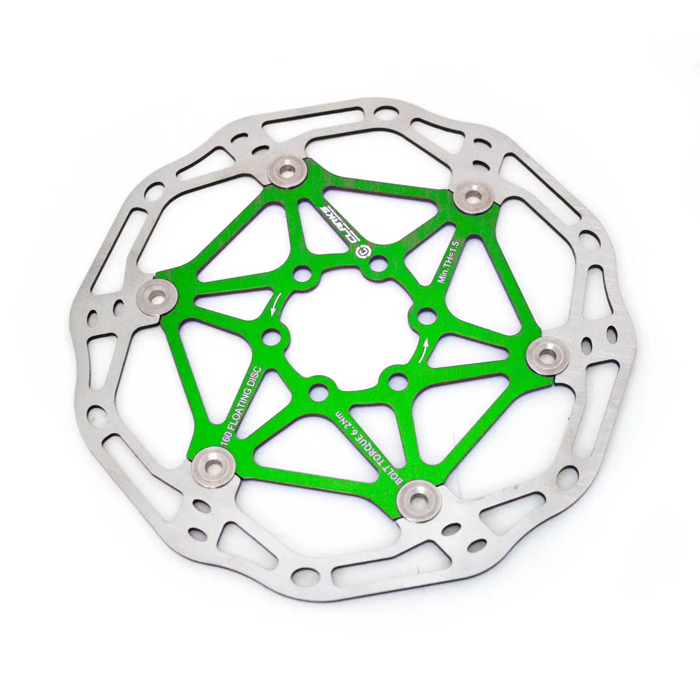Disque Flottant CLARKS 6 Trous Vert