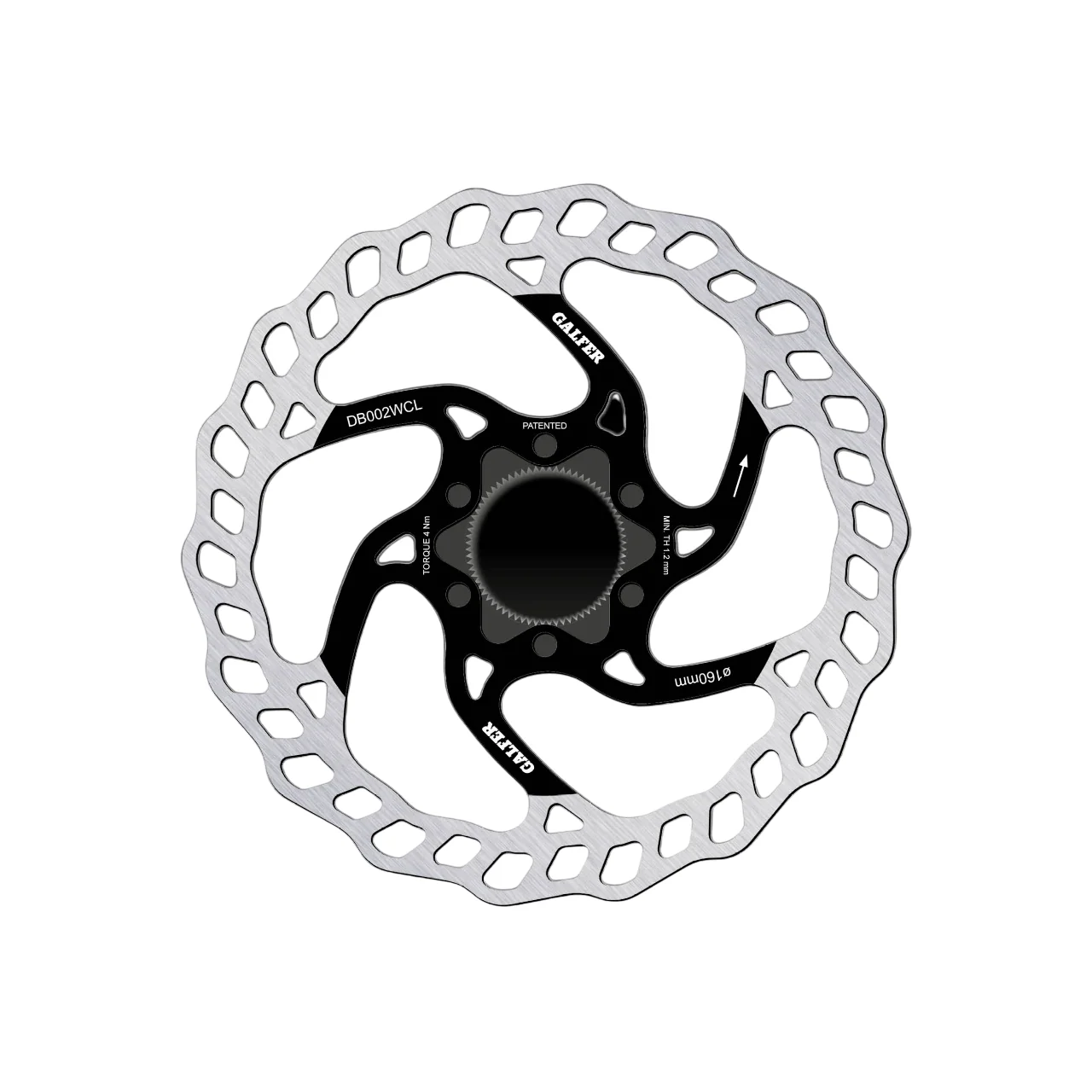 Disque GALFER SHARK 1.8mm CENTER LOCK
