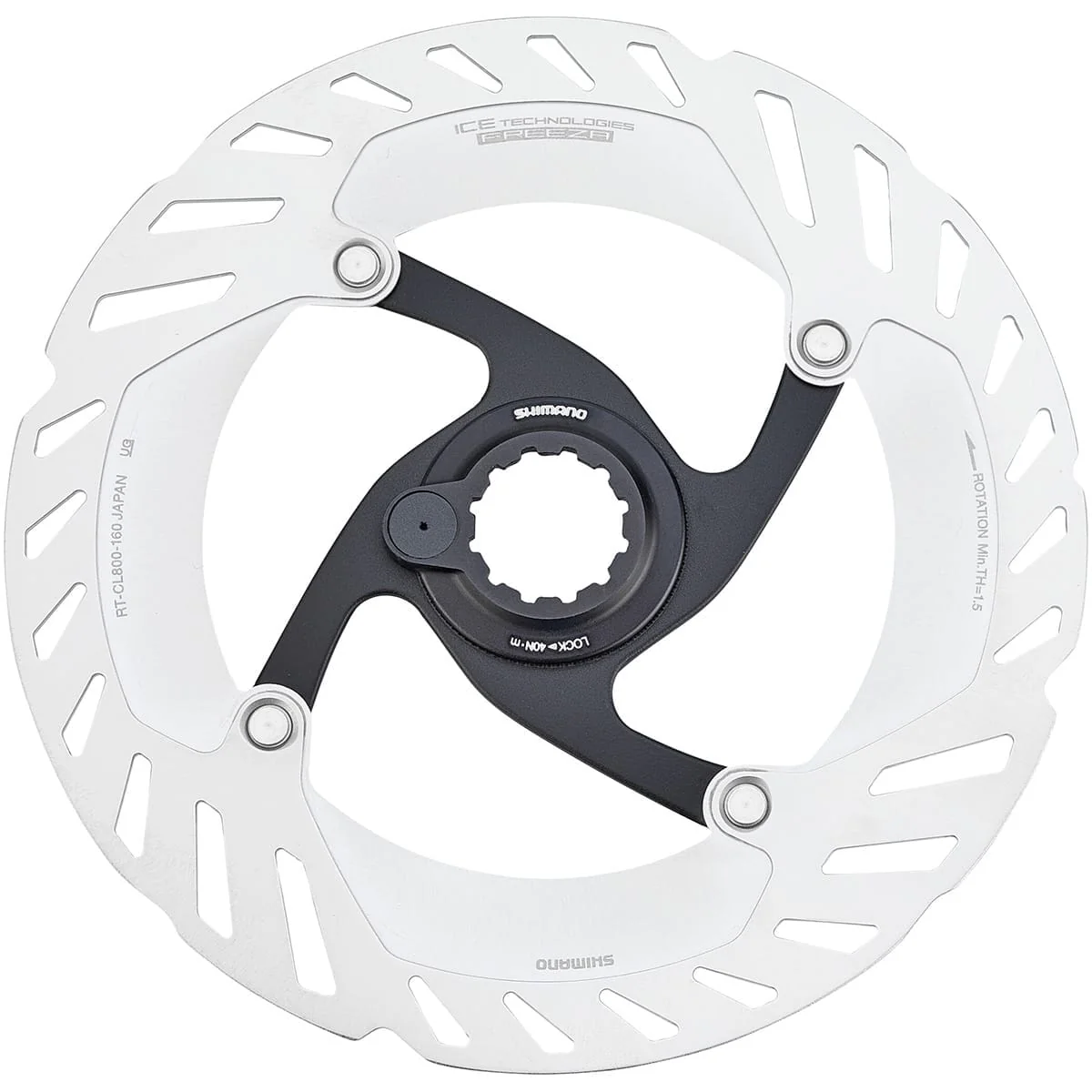 Disque SHIMANO RT-CL800 CENTER LOCK Aimant E-bike