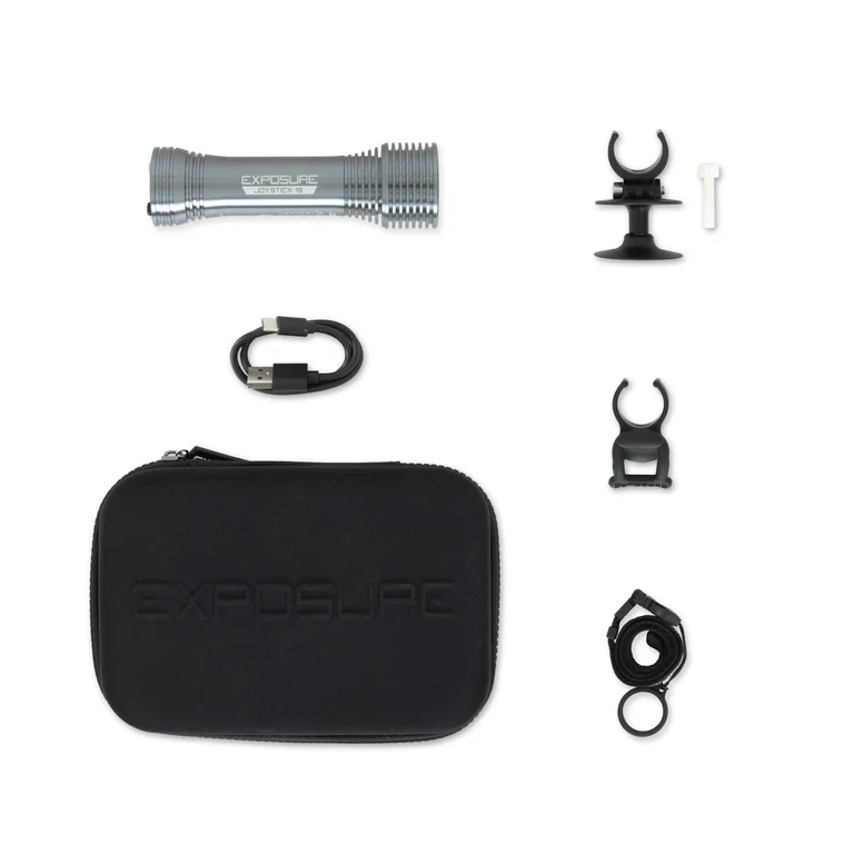 Éclairage Avant EXPOSURE LIGHTS JOYSTICK 18 avec Support de Casque/Cintre - Image 3