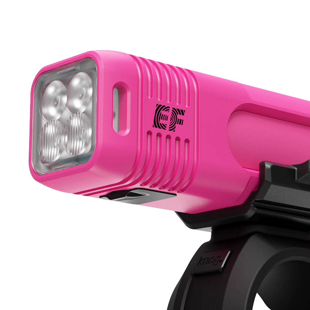 Éclairage Avant KNOG BLINDER PRO 900 Edition Limitée E.F. Pro Cycling Rose - Image 6