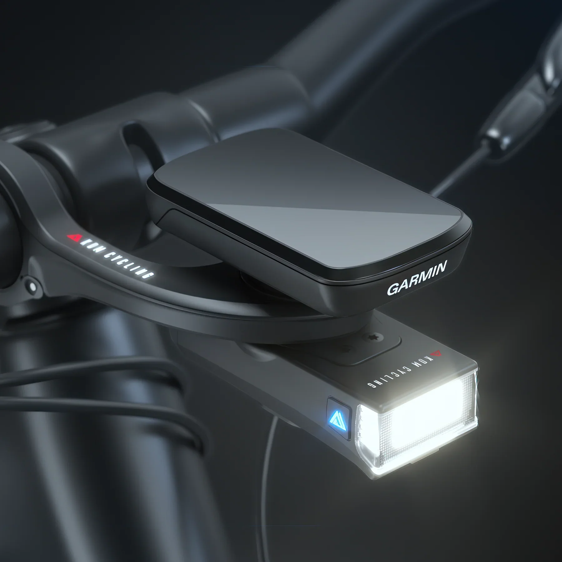 Éclairage Avant KOM CYCLING QUICK RELEASE LIGHT 350 - Image 2
