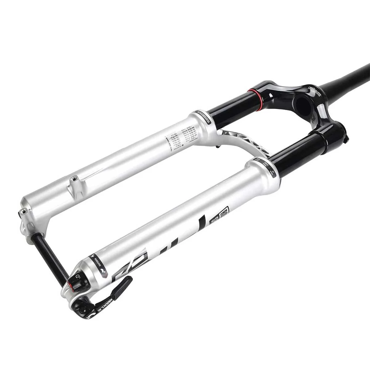 Fourche ROCKSHOX PIKE DJ 26 CHARGER SoloAir Conique Axe 15x100 mm Argent - Image 5