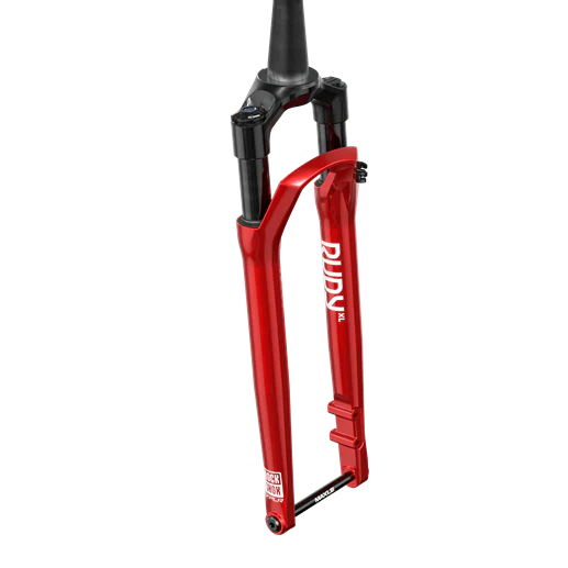 Fourche ROCKSHOX RUDY XL ULTIMATE RACE DAY 2 700c 12x100mm Déport 45mm Rouge