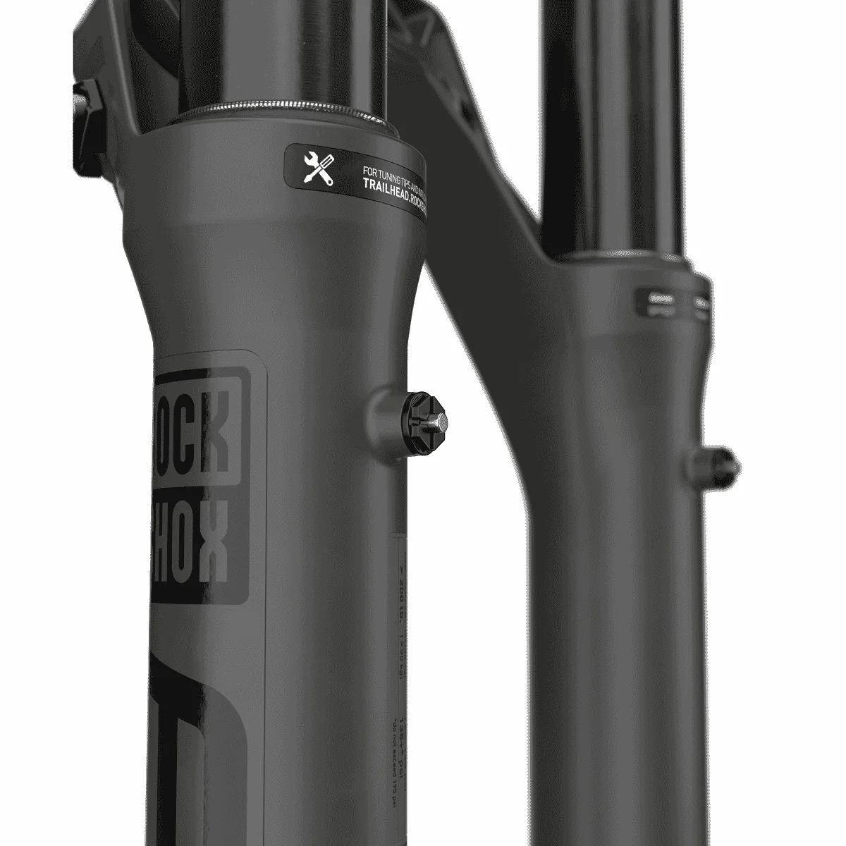 Fourche ROCKSHOX ZEB ULTIMATE CHARGER 3 RC2 29" DEBONAIR+ Conique Axe 15x110mm Boost Gris - Image 4