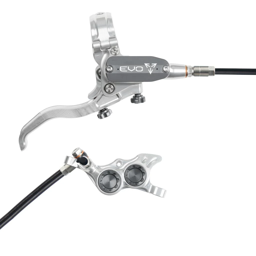 Frein Arrière HOPE TECH 4 EVO TR4 Argent/Fumé