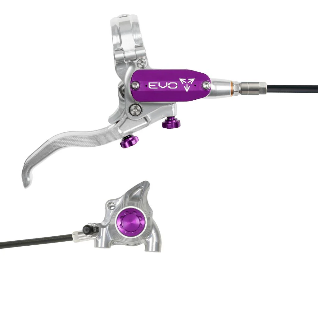 Frein Arrière HOPE TECH 4 EVO X2 FM Argent/Violet