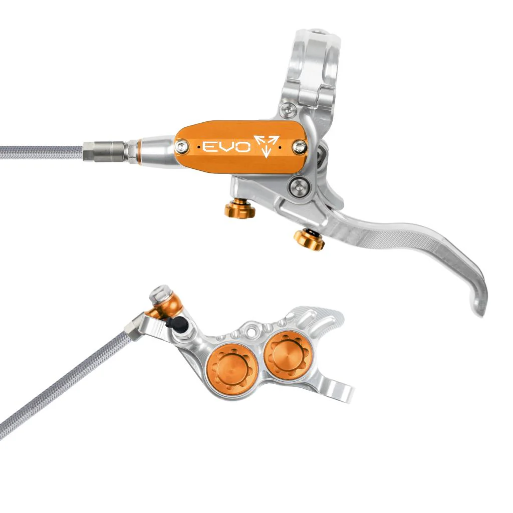 Frein Avant HOPE TECH 4 EVO GR4 Aviation Argent/Orange