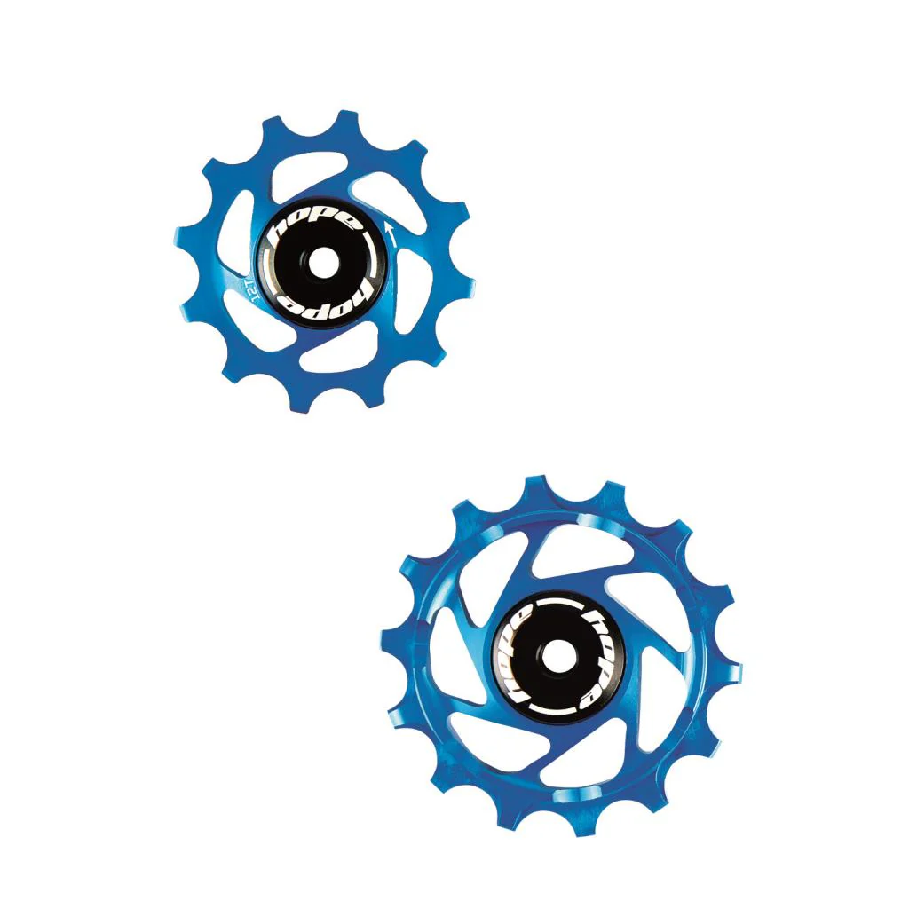Galets de Dérailleur Arrière 12V HOPE Sram 12/14 Dents Bleu