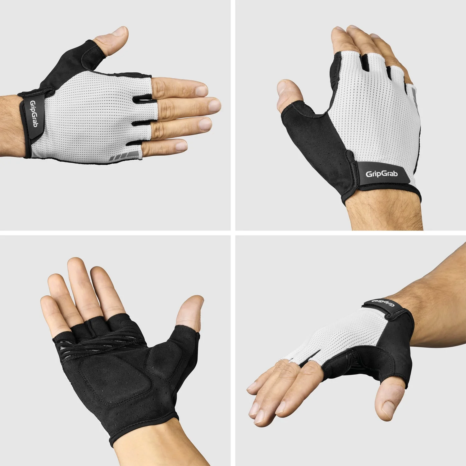 Gants Courts GRIPGRAB EXPLR RC MAX Blanc - Image 2