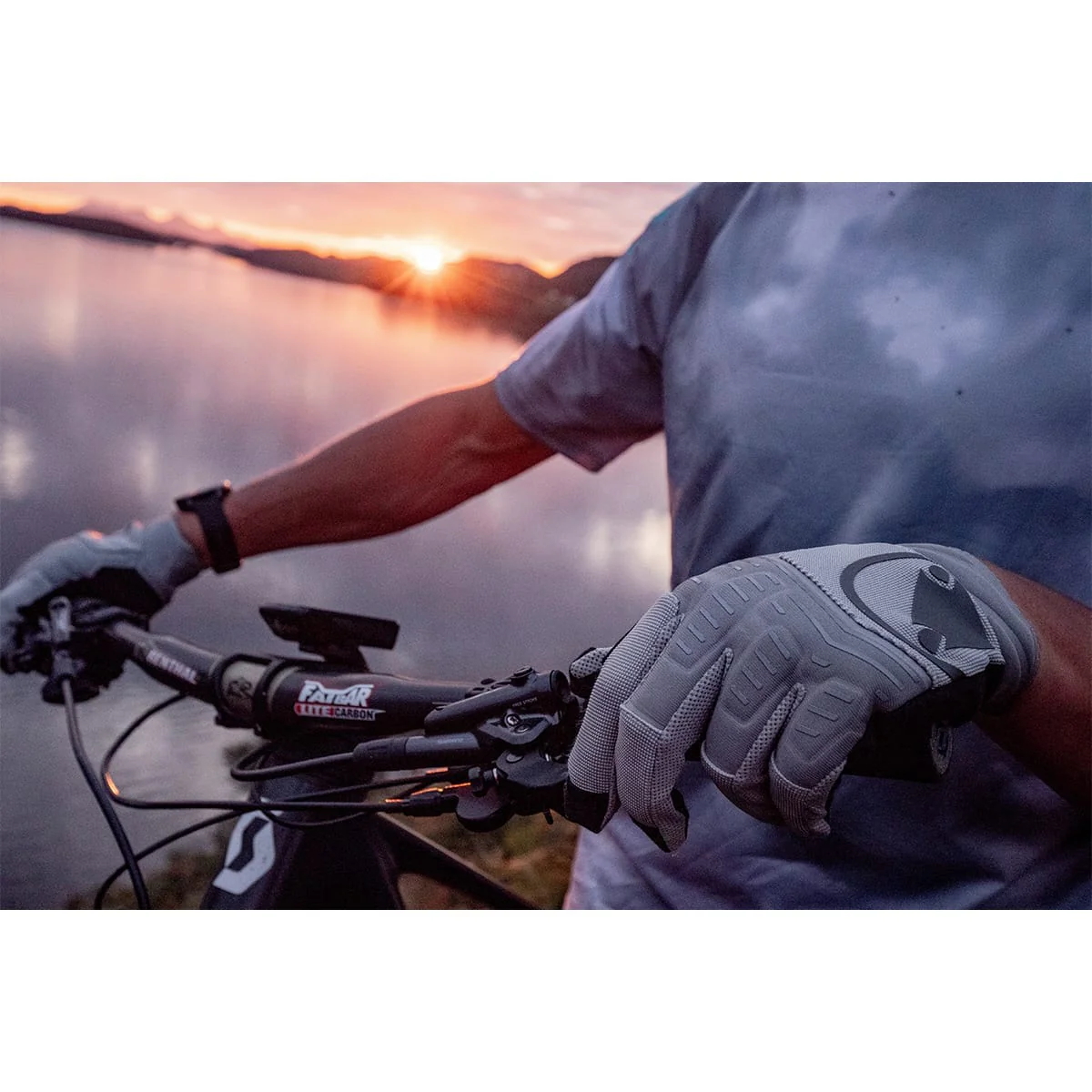 Gants ENDURA SINGLETRACK II Gris - Image 2