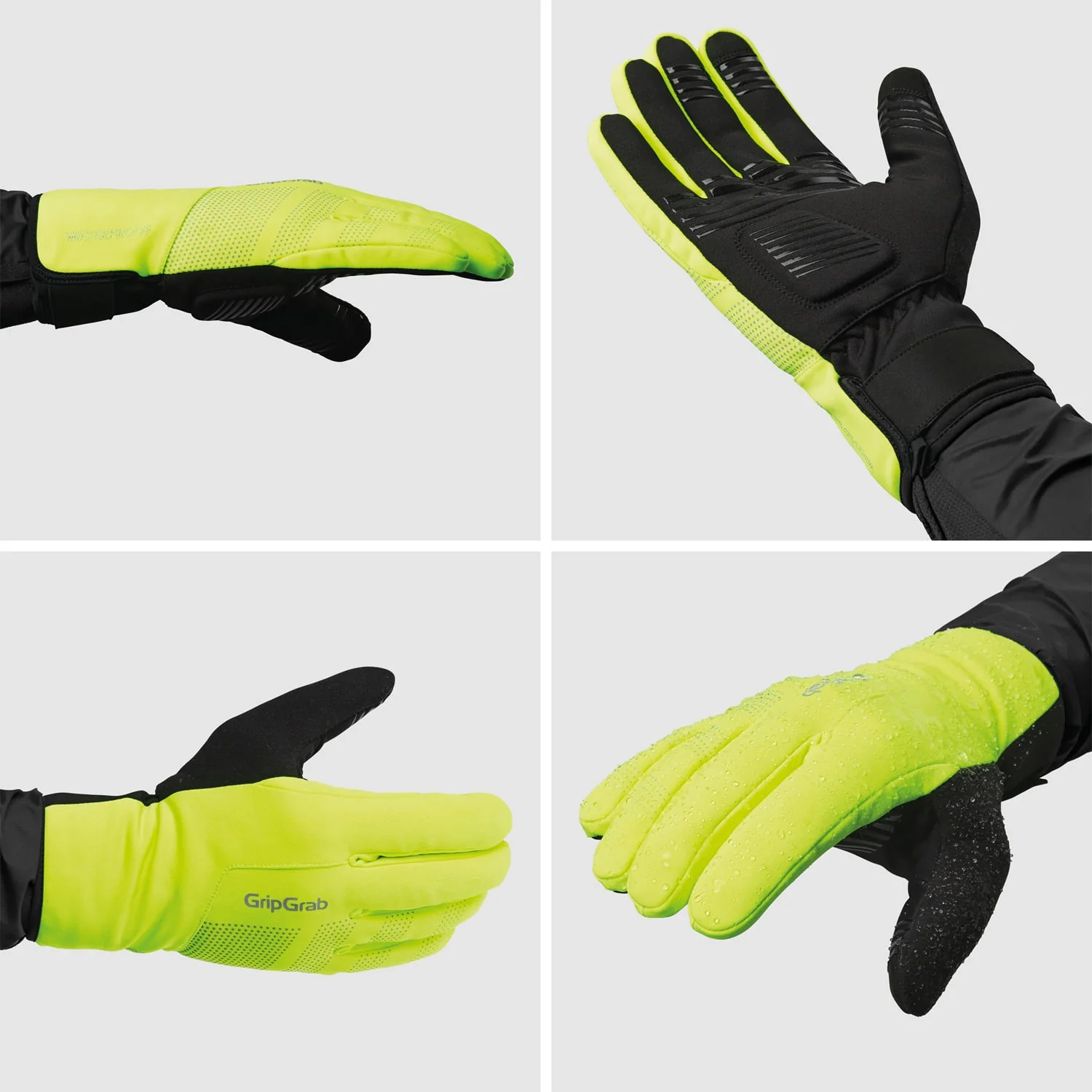 Gants GRIPGRAB RIDE 2 WATERPROOF Jaune - Image 3