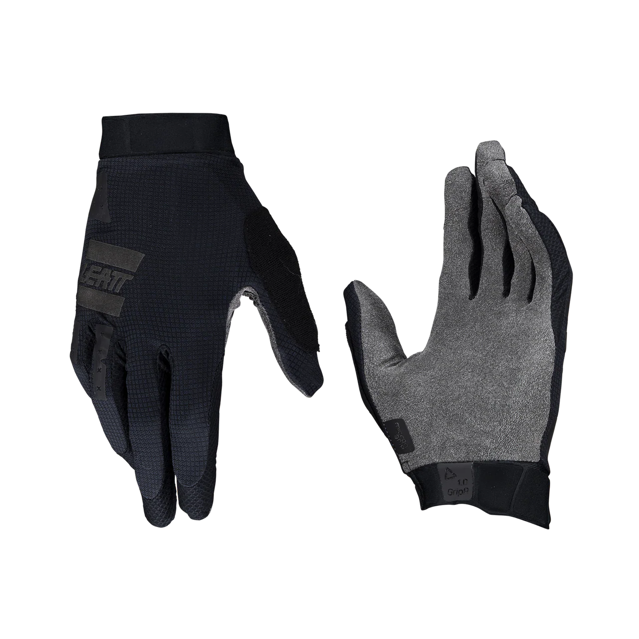 Gants LEATT MTB 1.0 GRIP R Stealth Noir/Gris