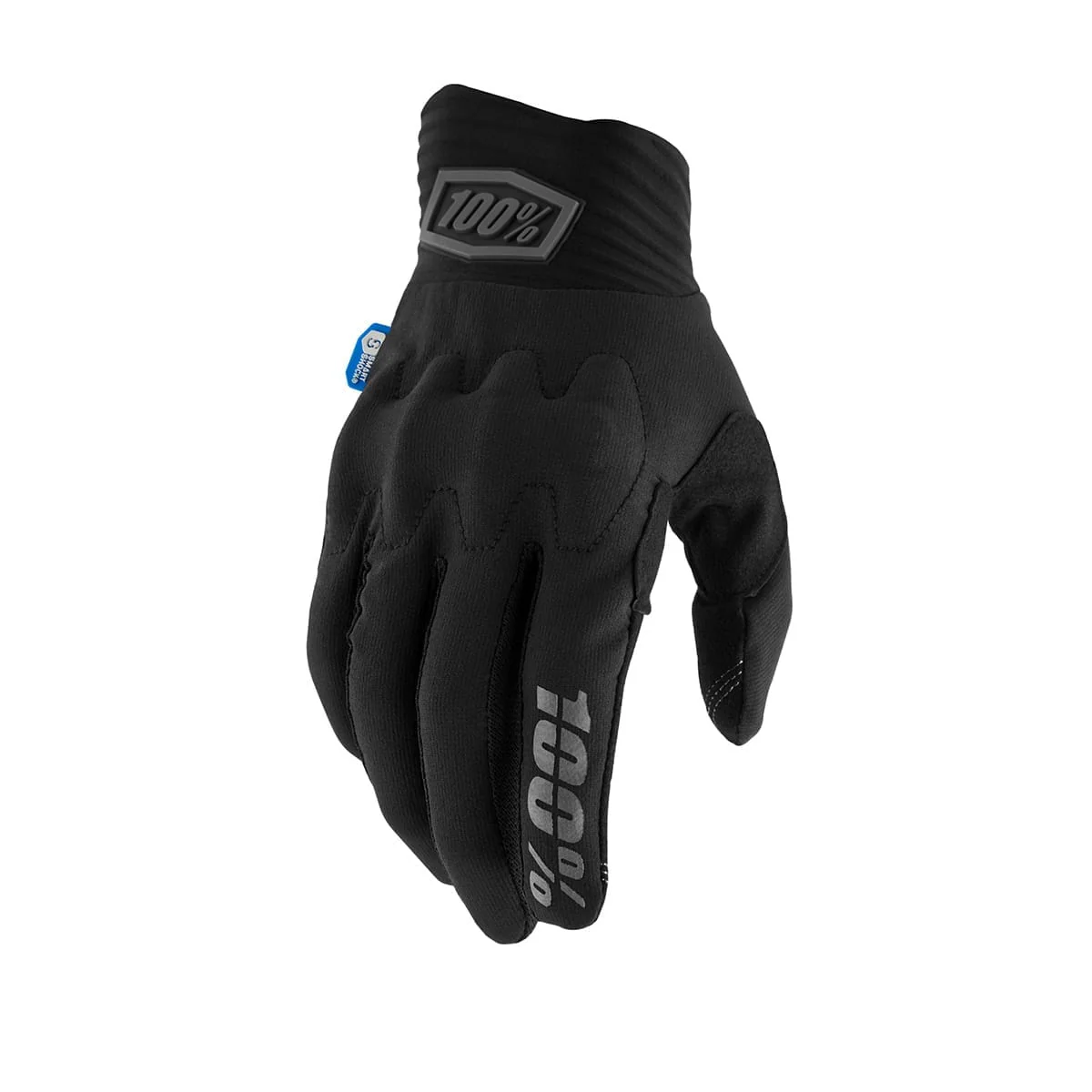 Gants 100% COGNITO SMART SHOCK Noir