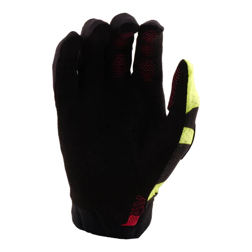 Gants TROY LEE DESIGNS AIR CYCLOPS Noir/Jaune - Image 2