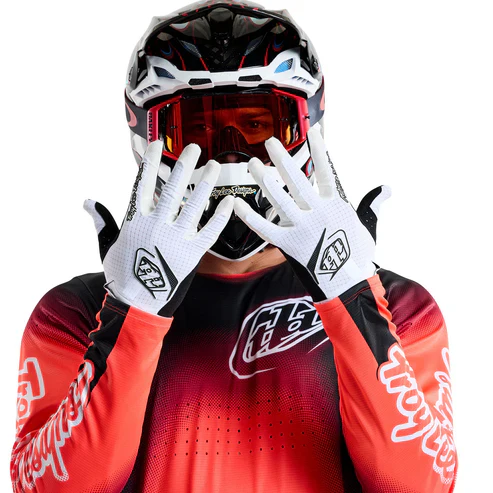 Gants TROY LEE DESIGNS AIR MONO Blanc - Image 4