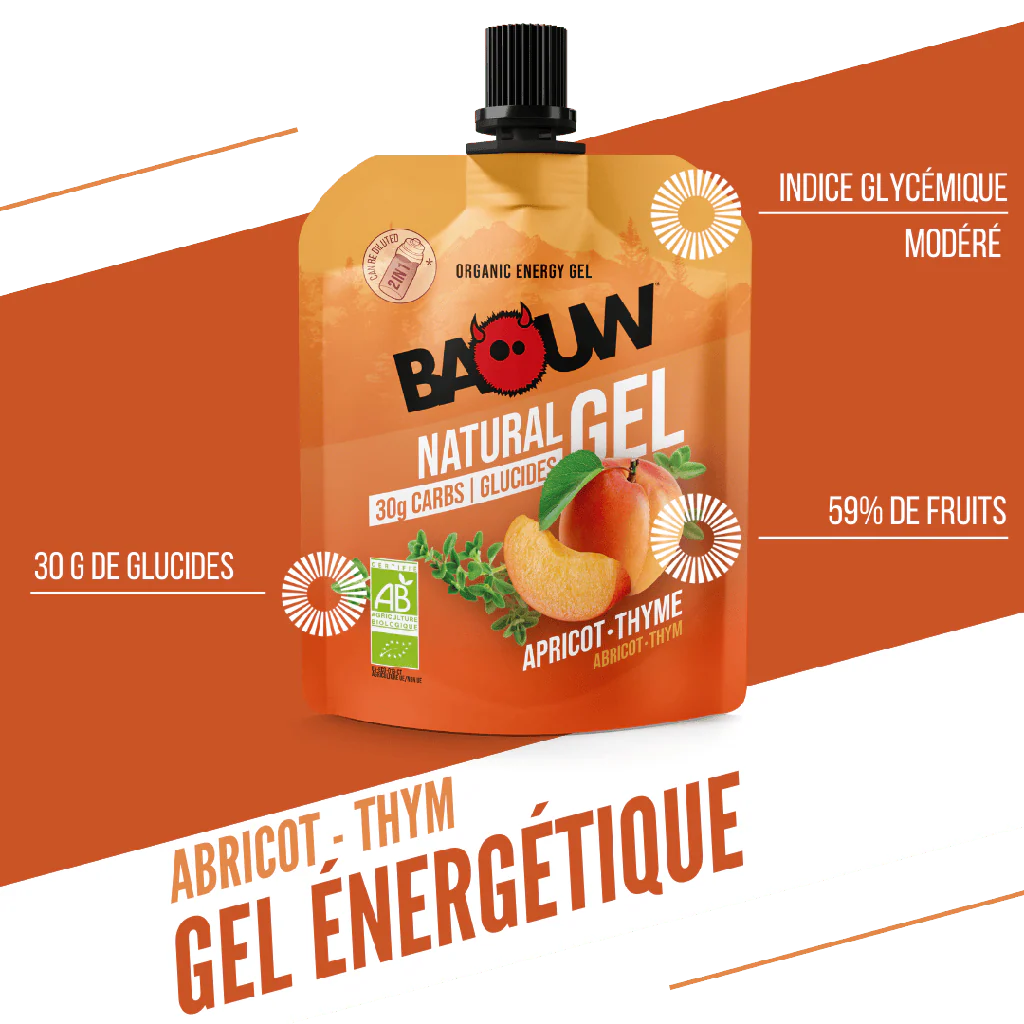 Gel Énergétique BAOUW BIO Abricot-Thym (85g) - Image 8