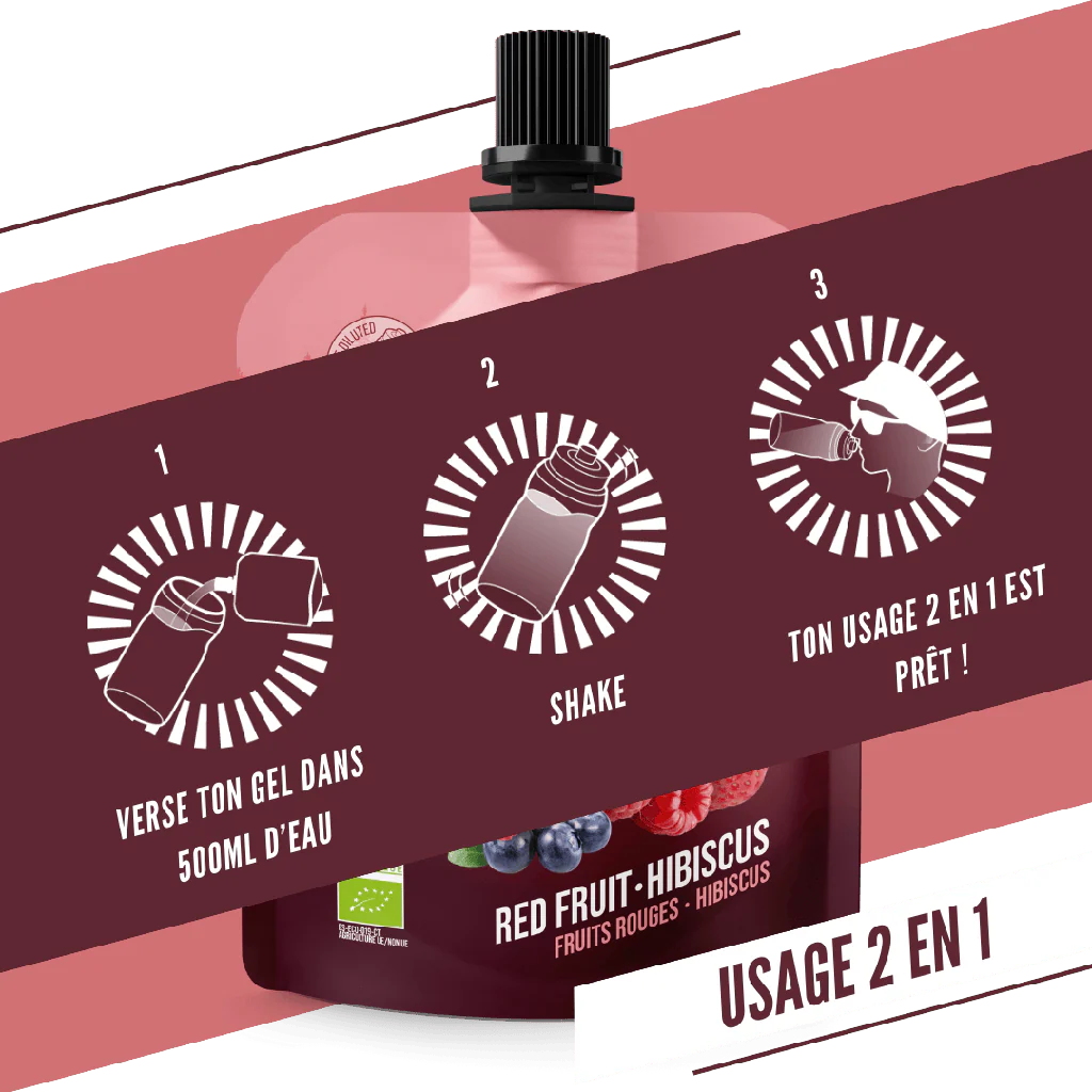 Gel Énergétique BAOUW BIO Fruits Rouges-Hibiscus (85g) - Image 4