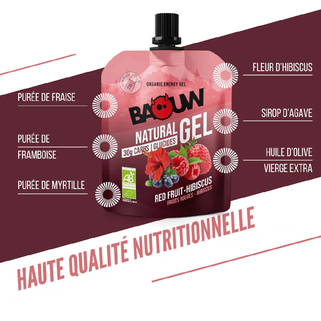 Gel Énergétique BAOUW BIO Fruits Rouges-Hibiscus (85g) - Image 7