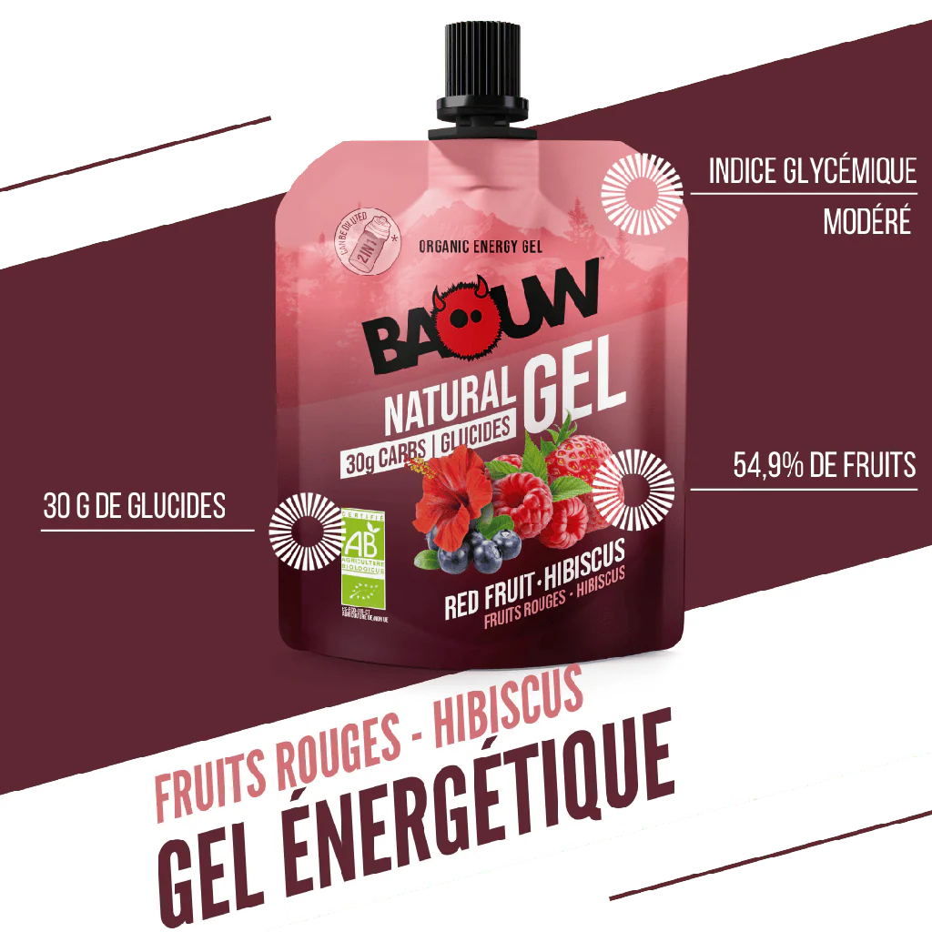 Gel Énergétique BAOUW BIO Fruits Rouges-Hibiscus (85g) - Image 8