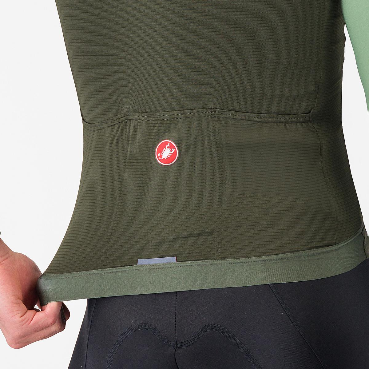 Veste Sans Manches CASTELLI ESPRESSO Vert - Image 4
